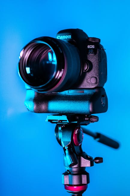 Close-Up Photo of Dslr Camera